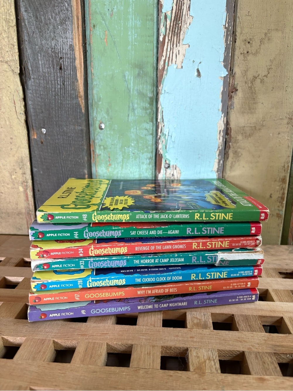 Vintage Goose Bumps Books First Printing Scholastic